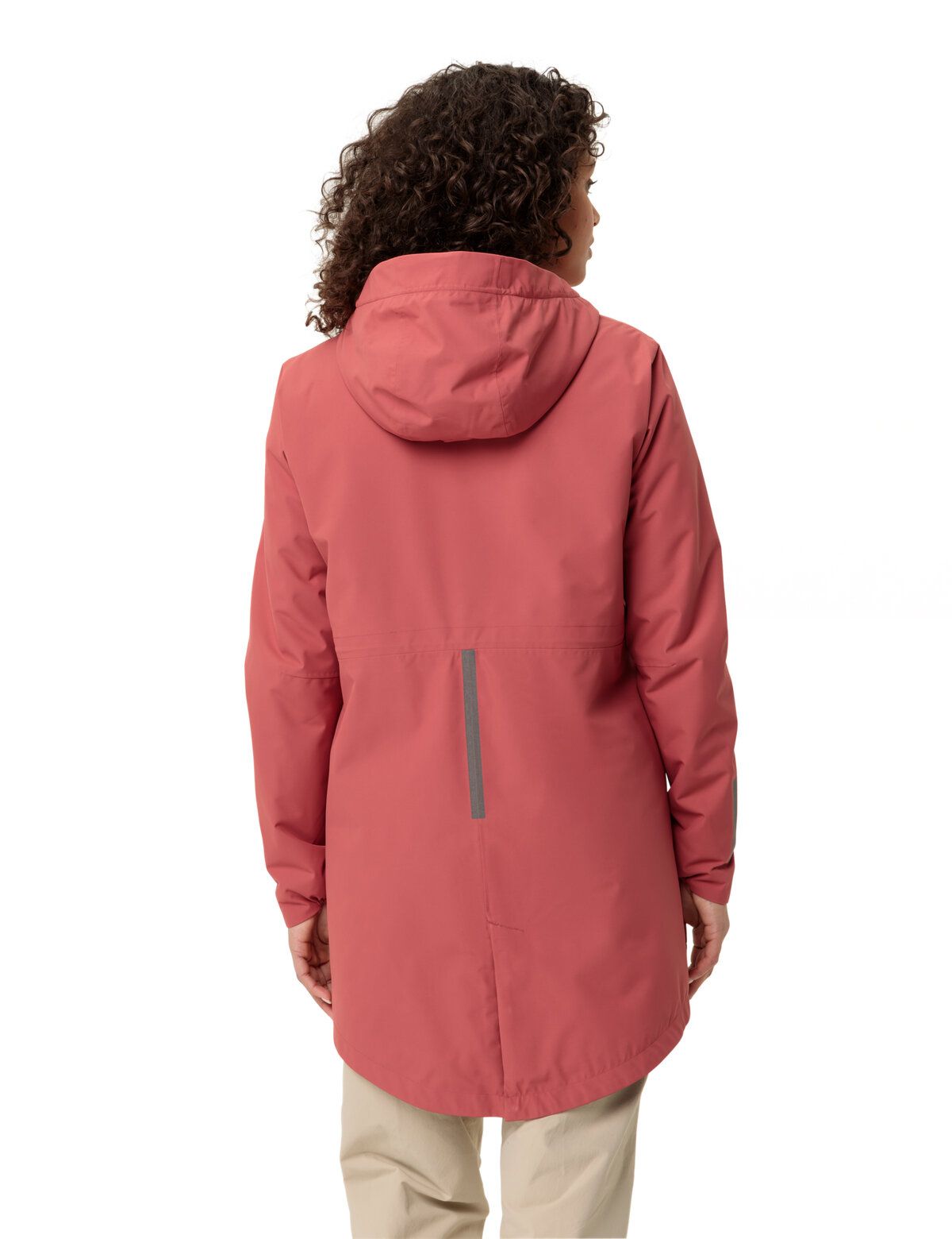 VAUDE Cyclist Parka rembourrée II femme brique