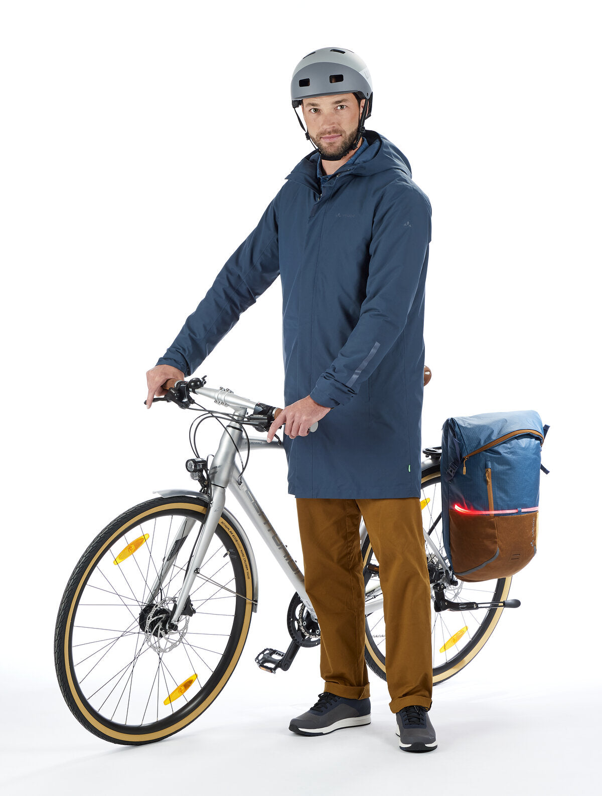 VAUDE Cyclist parka rembourrée hommes noir