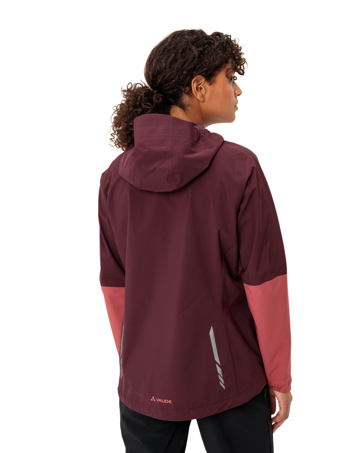 VAUDE Moab Rain Jacket II femme cassis uni