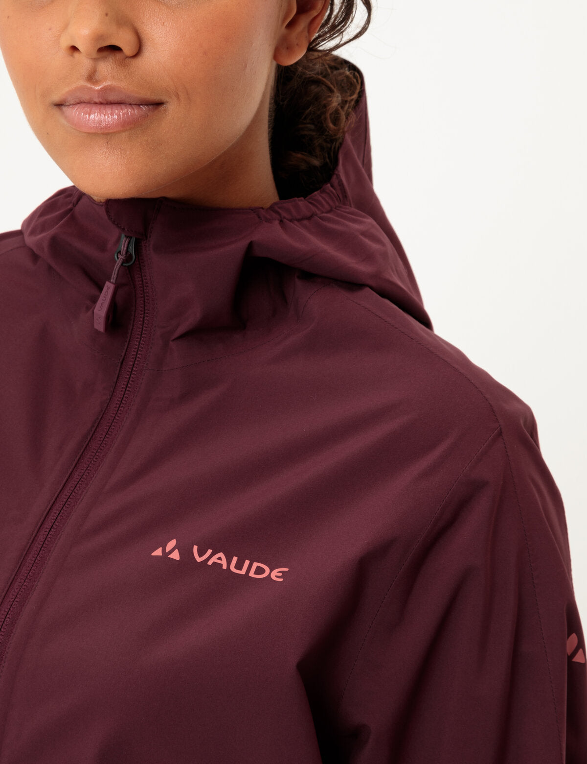 VAUDE Moab Rain Jacket II femme cassis uni