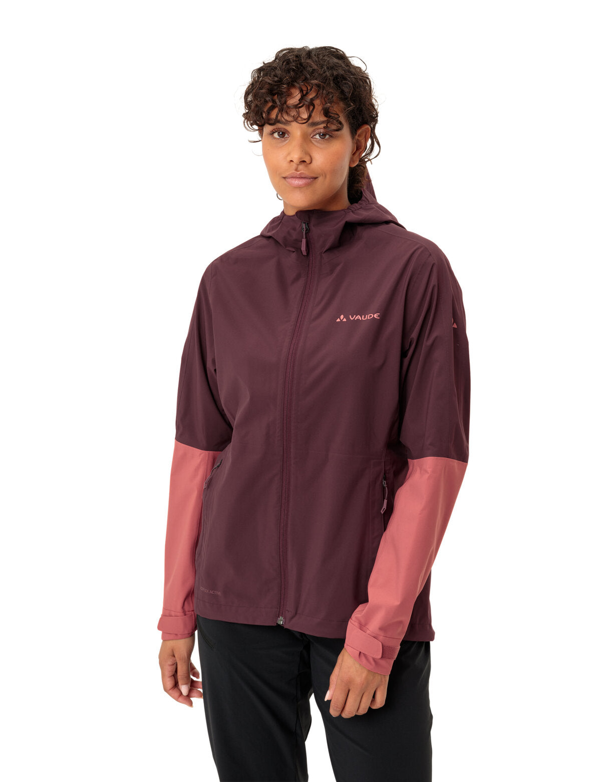 VAUDE Moab Rain Jacket II femme cassis uni