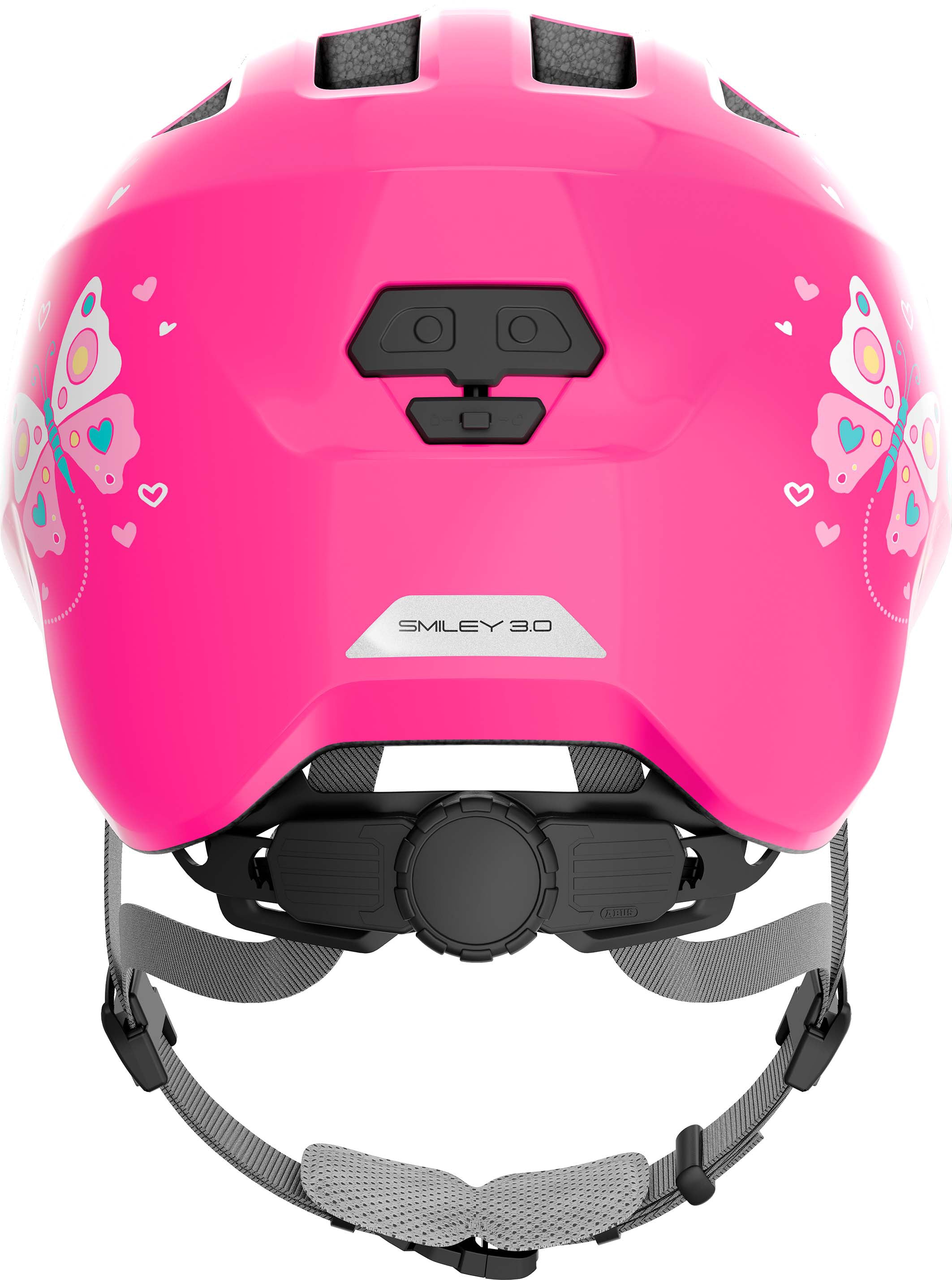 ABUS Smiley 3.0 Casque Enfant, rose papillon