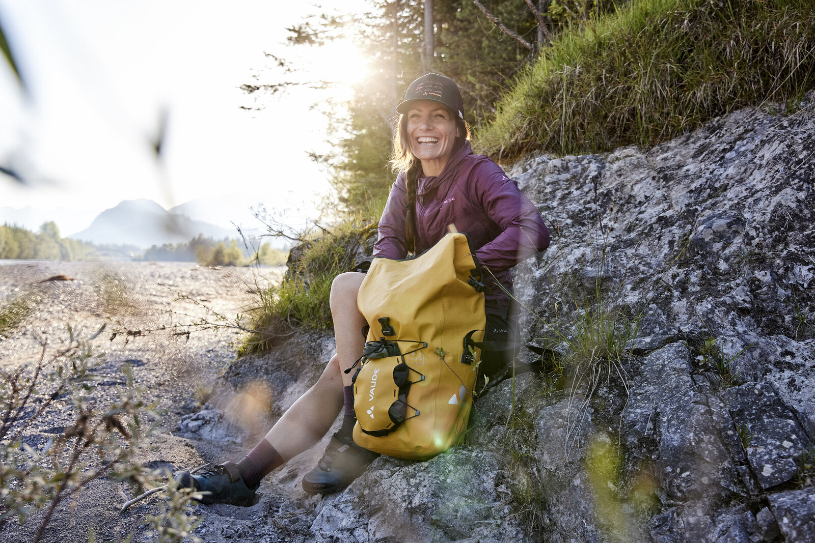 VAUDE Minaki Veste légère femmes bleu