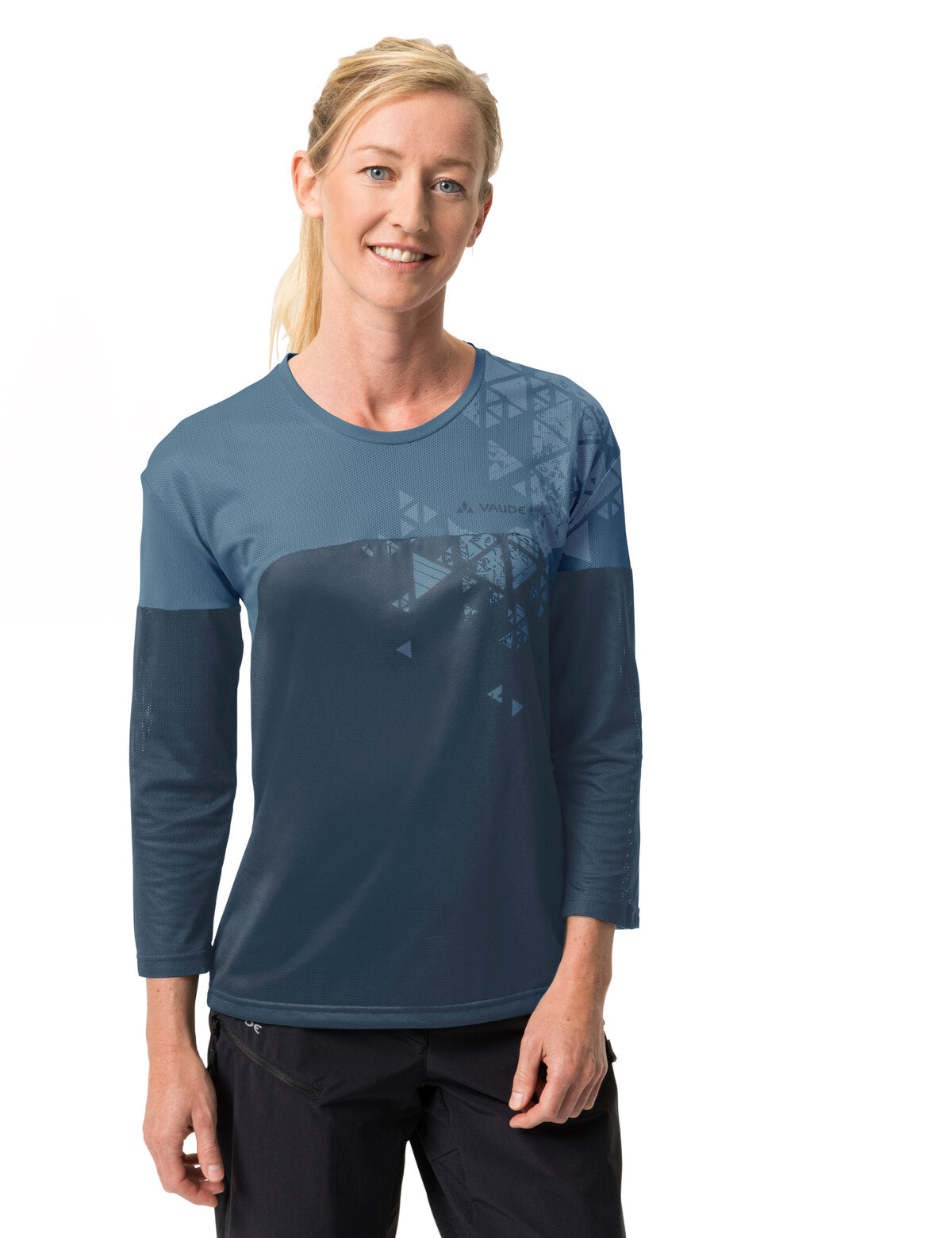 VAUDE Moab V t-shirt à manches longues femmes bleu