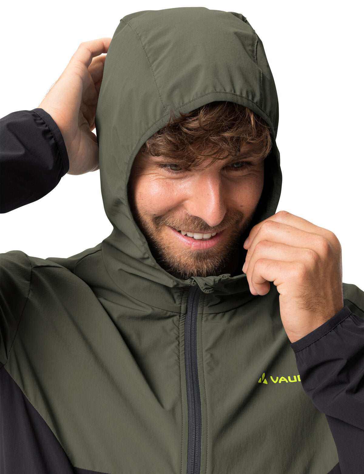 VAUDE Moab IV veste hommes noir/olive