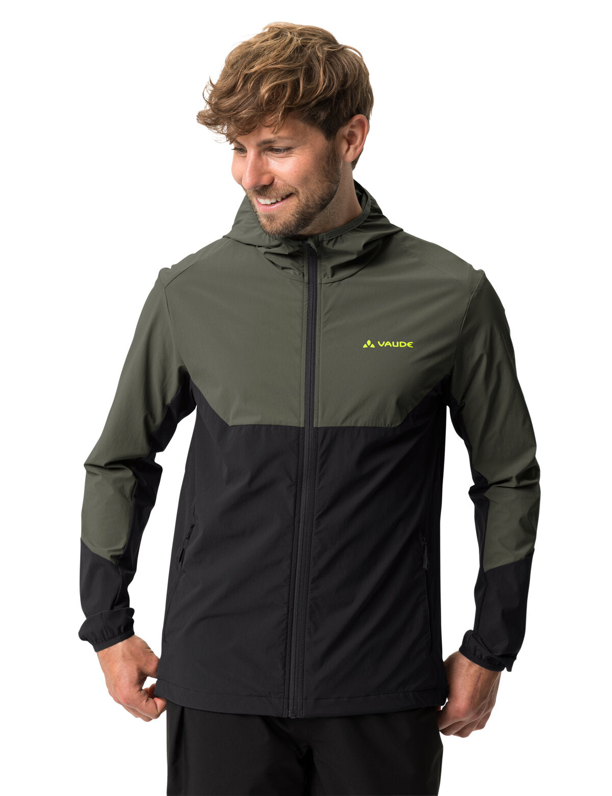 VAUDE Moab IV veste hommes noir/olive