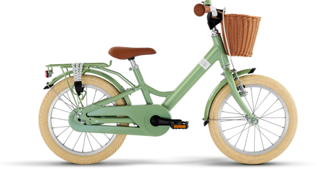 Puky YOUKE 16 Classic Alu retro green