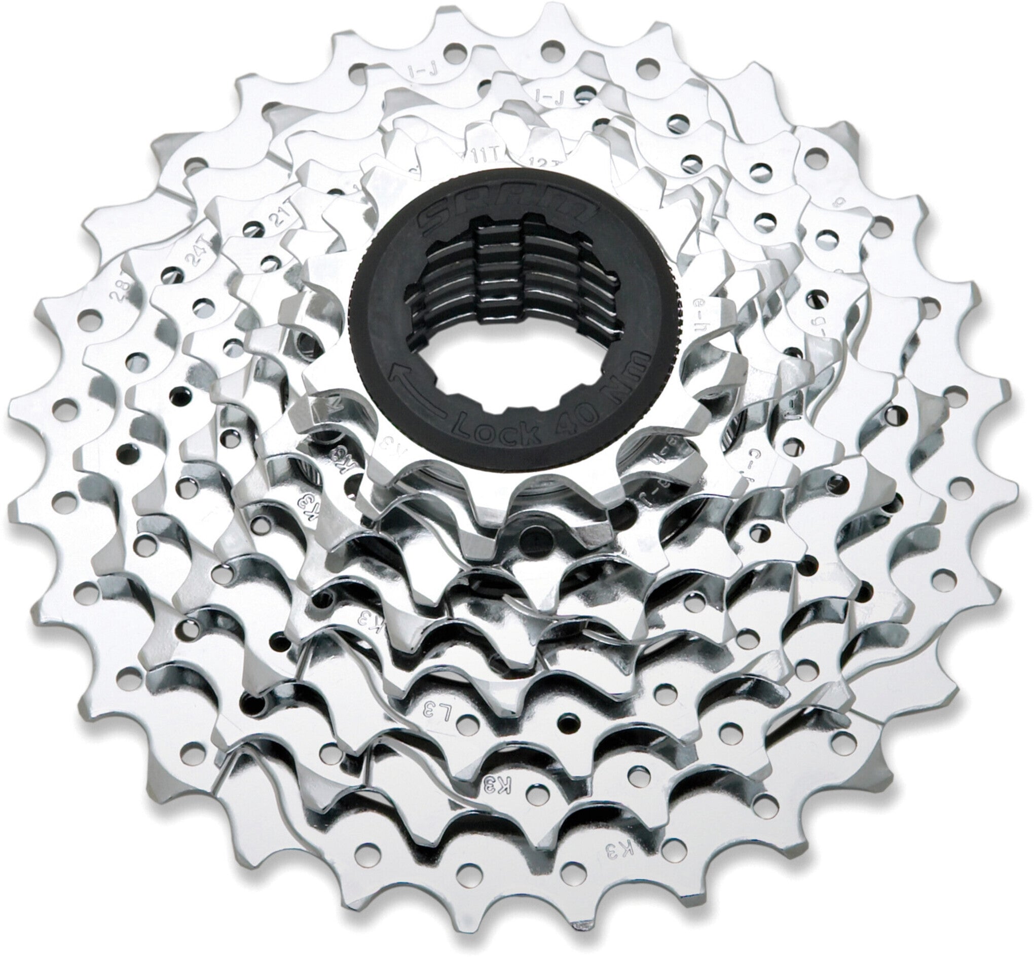 Cassette SRAM PG-850 Powerglide II 11-28T 8 vitesses argent