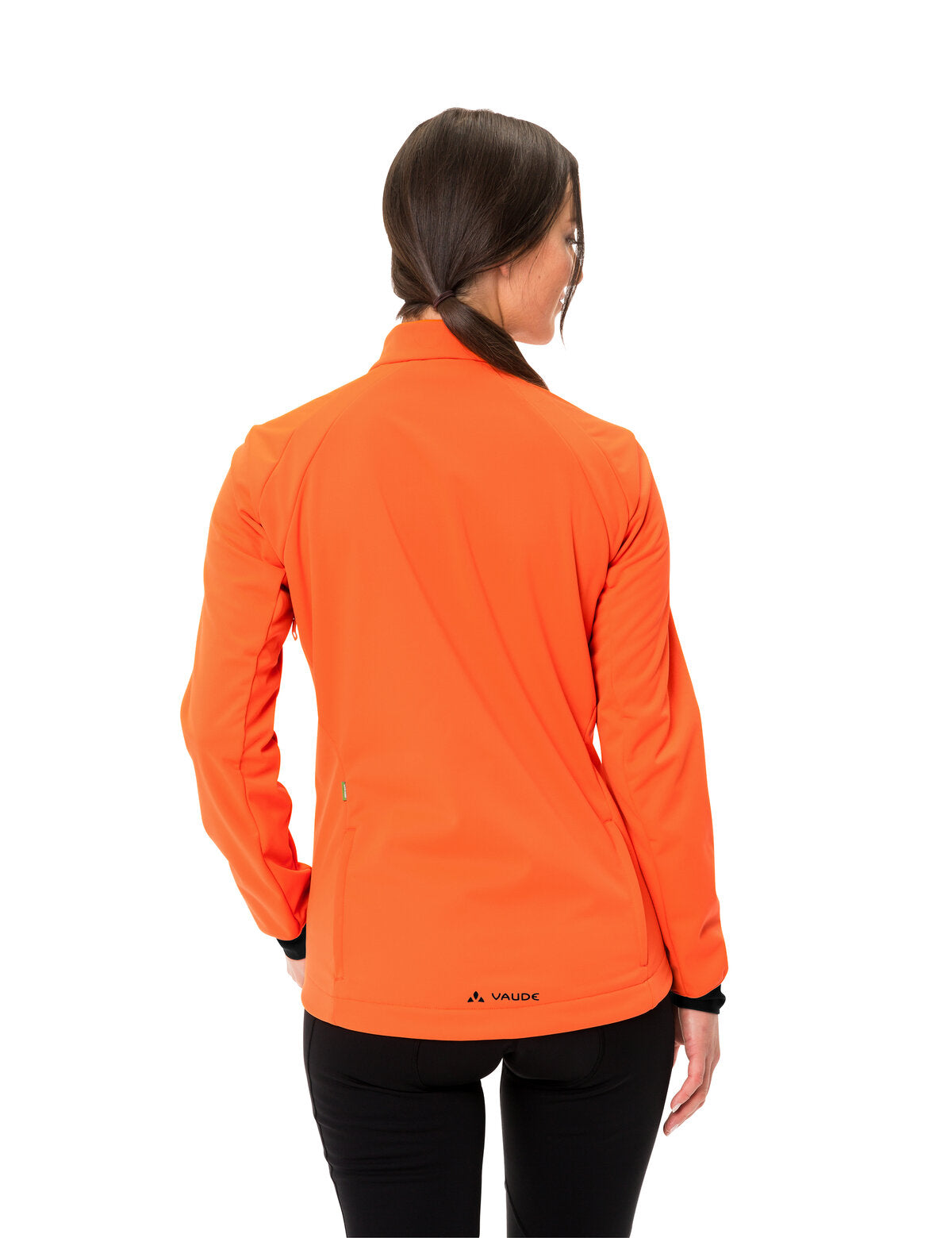 VAUDE Posta Softshell Veste Femme, orange fluo