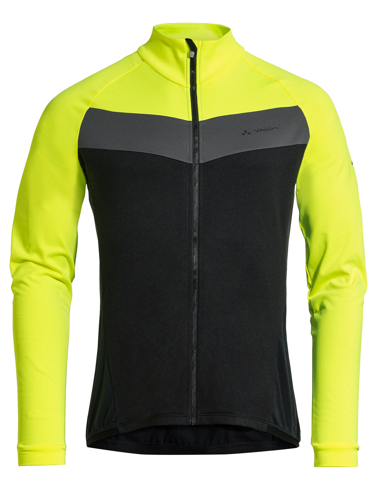 VAUDE Posta LS Maillot Homme, jaune fluo