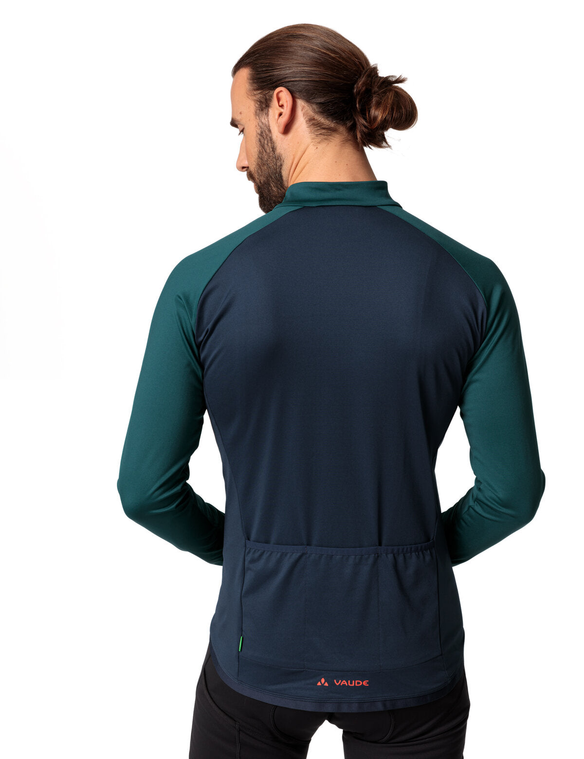 VAUDE Posta LS maillot hommes turquoise