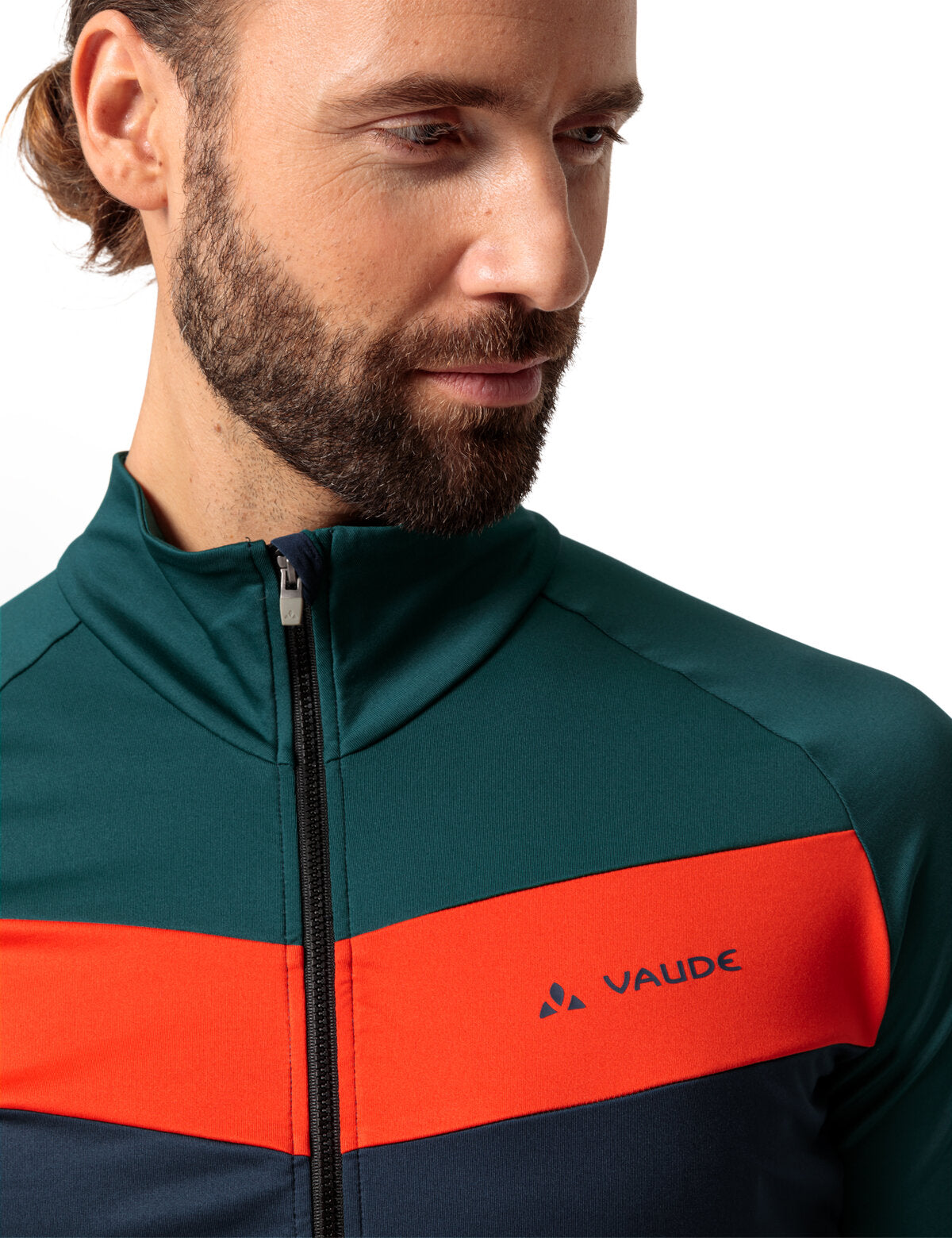 VAUDE Posta LS maillot hommes turquoise