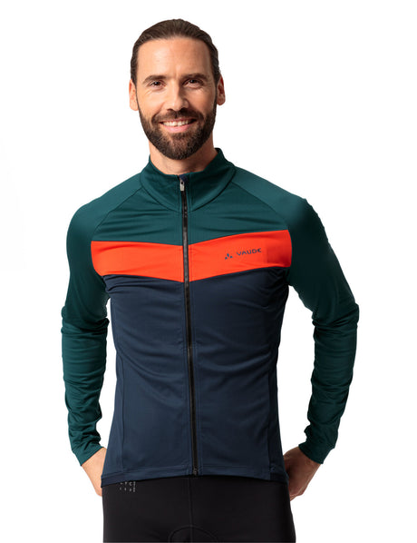 VAUDE Posta LS maillot hommes turquoise