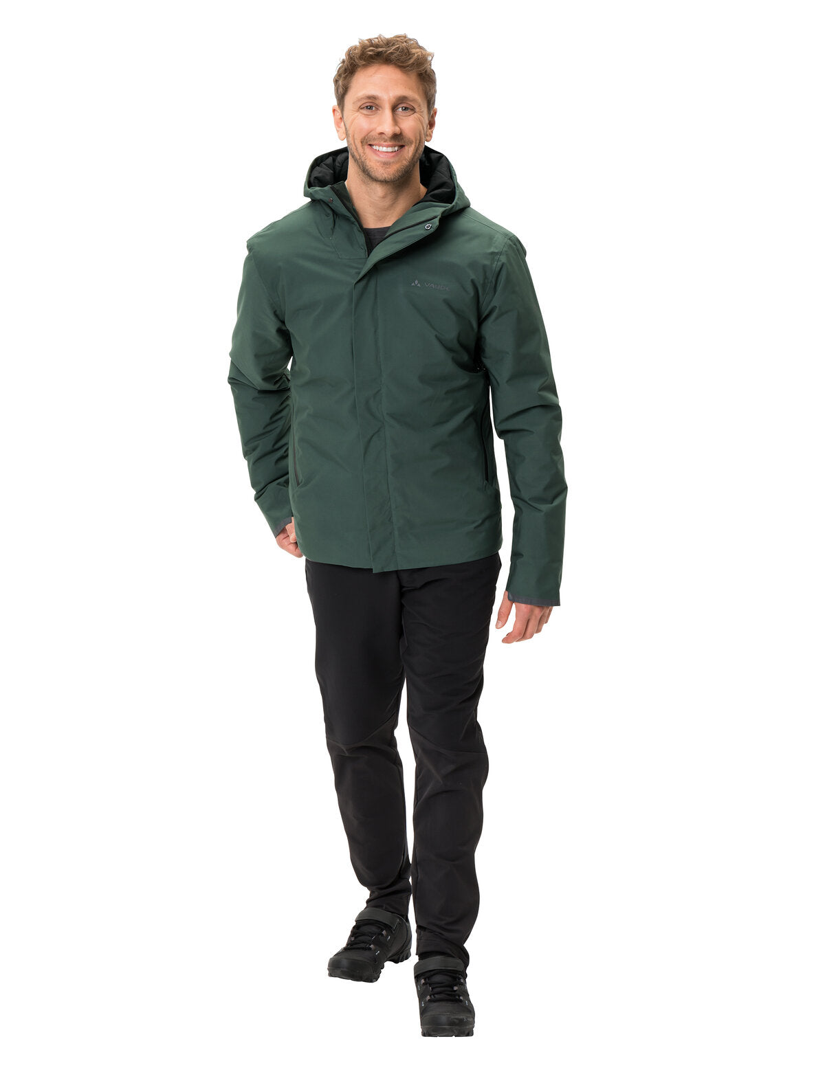 VAUDE Cyclist Warm Veste de pluie Homme, vert