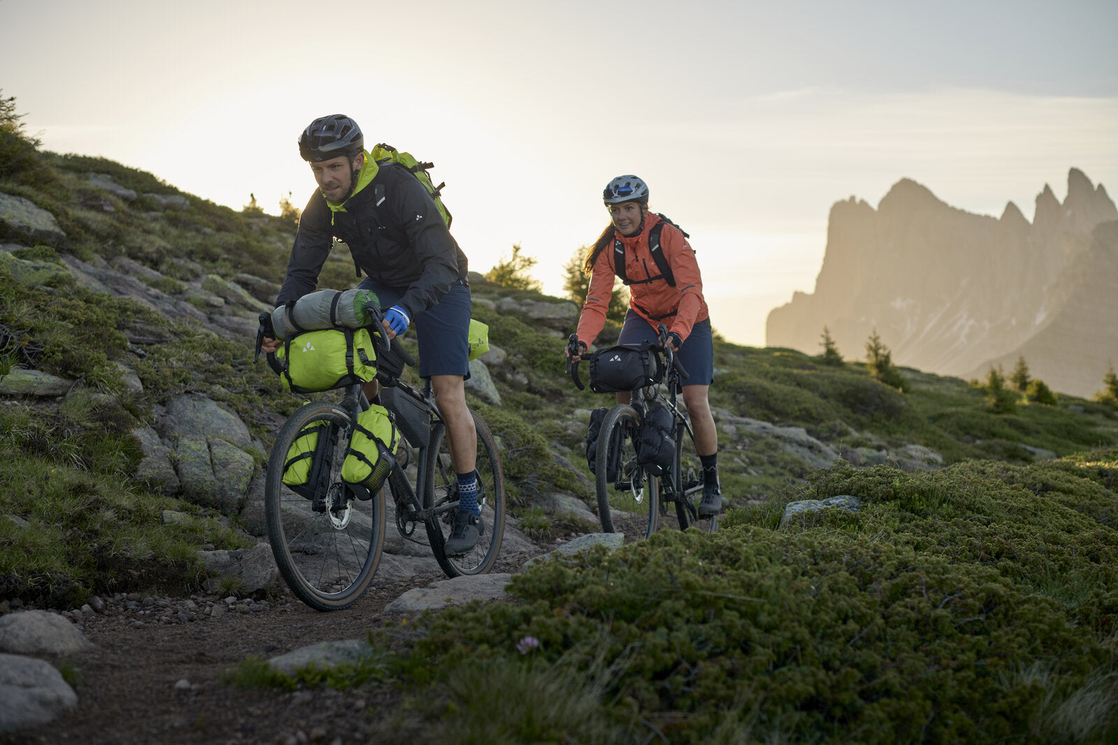 VAUDE Kuro veste de pluie hommes vert