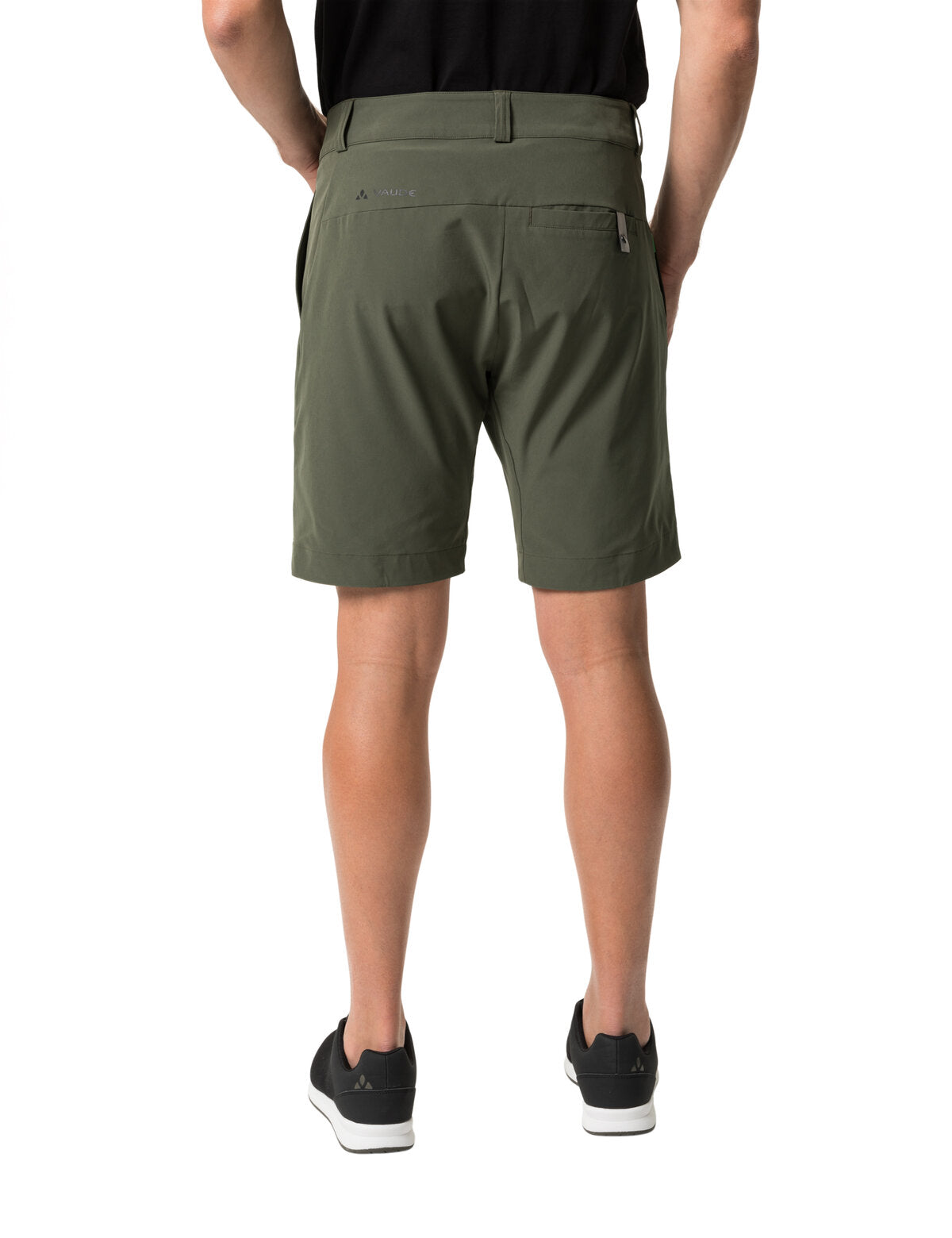 VAUDE Short cycliste Homme, olive