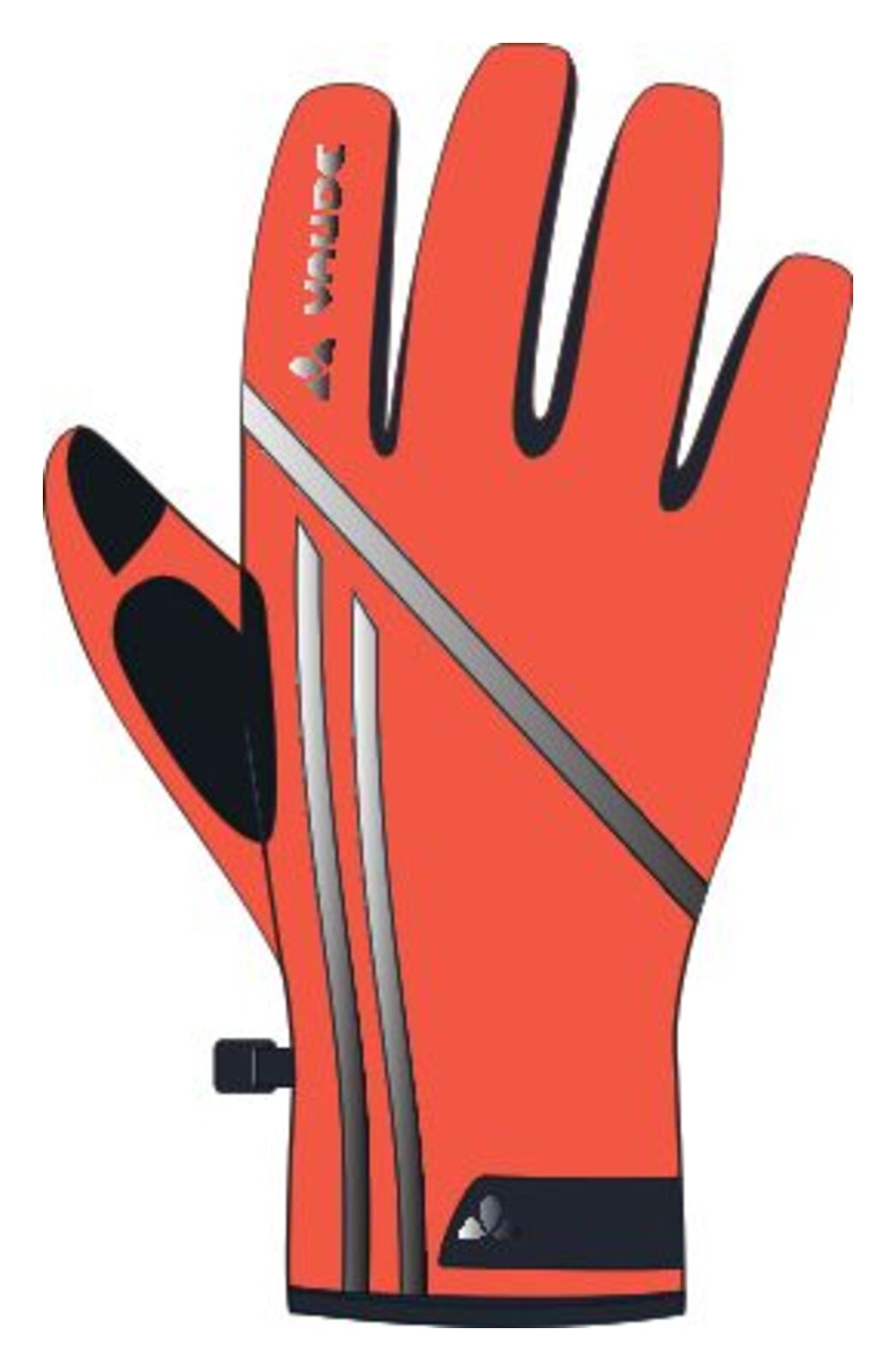 Gants VAUDE Posta Warm orange fluo