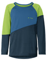 VAUDE Moab t-shirt à manches longues enfants bleu/vert