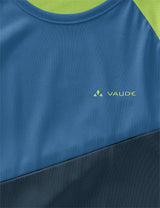 VAUDE Moab t-shirt à manches longues enfants bleu/vert