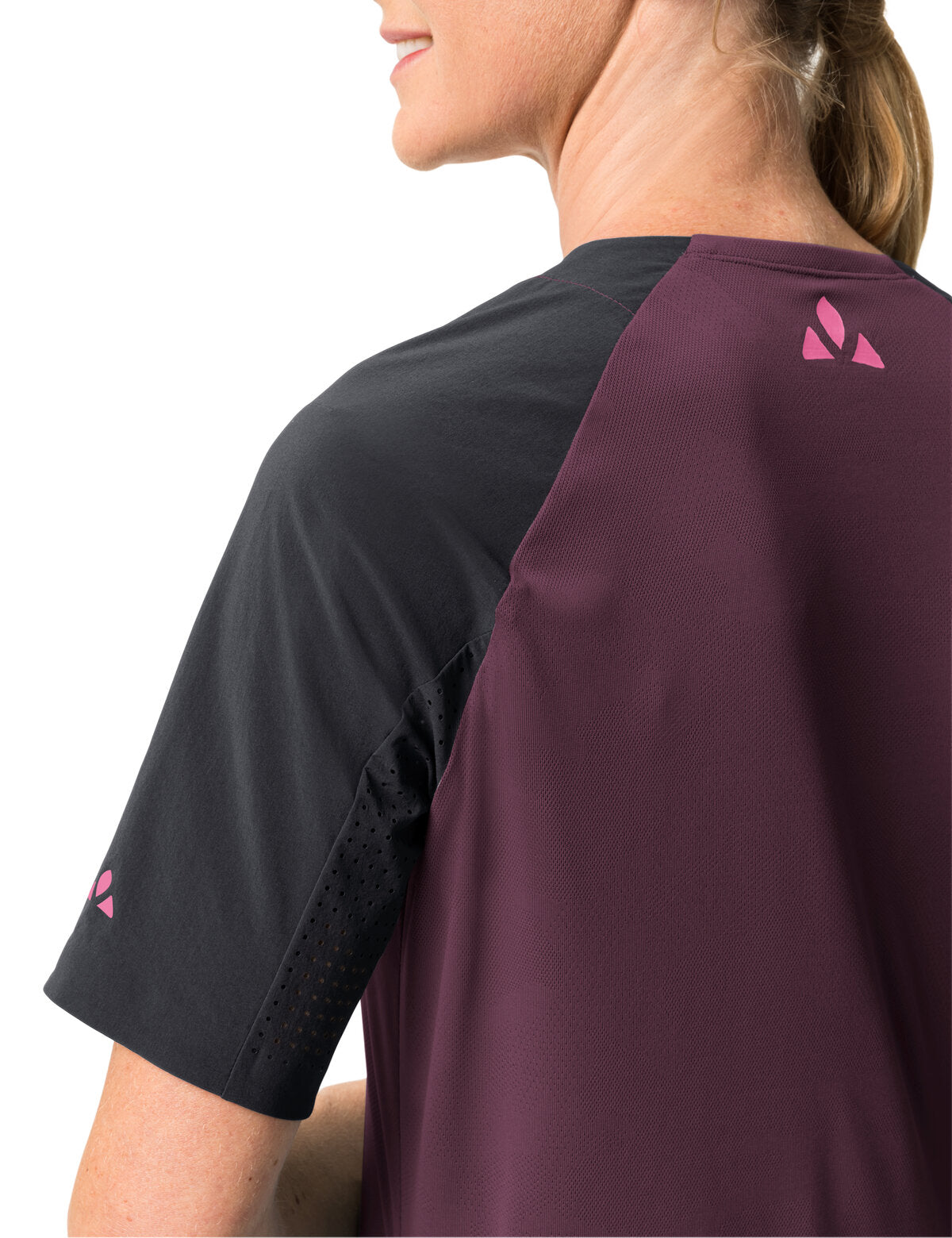 VAUDE Moab Pro chemise à manches courtes femmes violet/noir