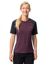 VAUDE Moab Pro chemise à manches courtes femmes violet/noir