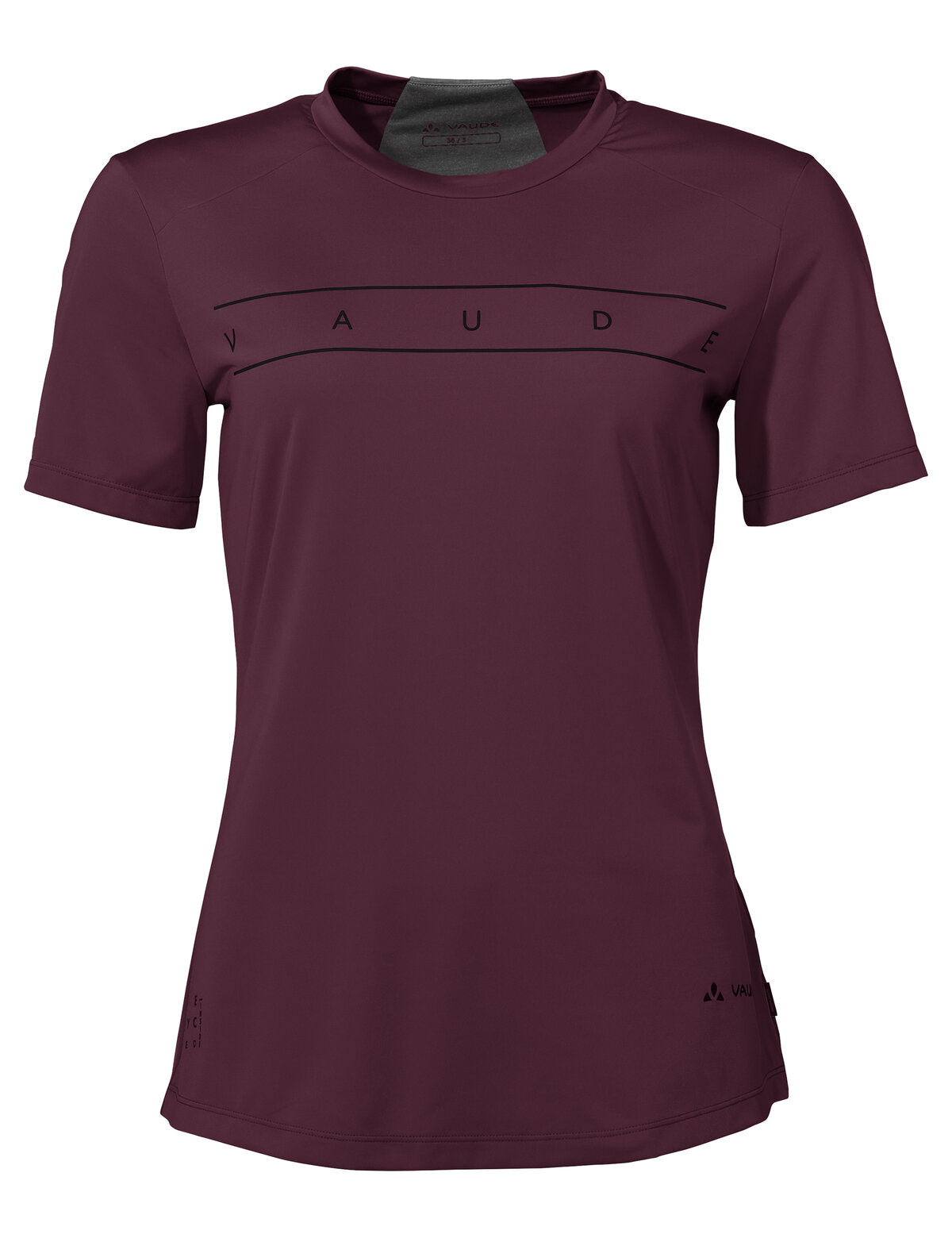 VAUDE Qimsa Logo Chemise Femme, cassis