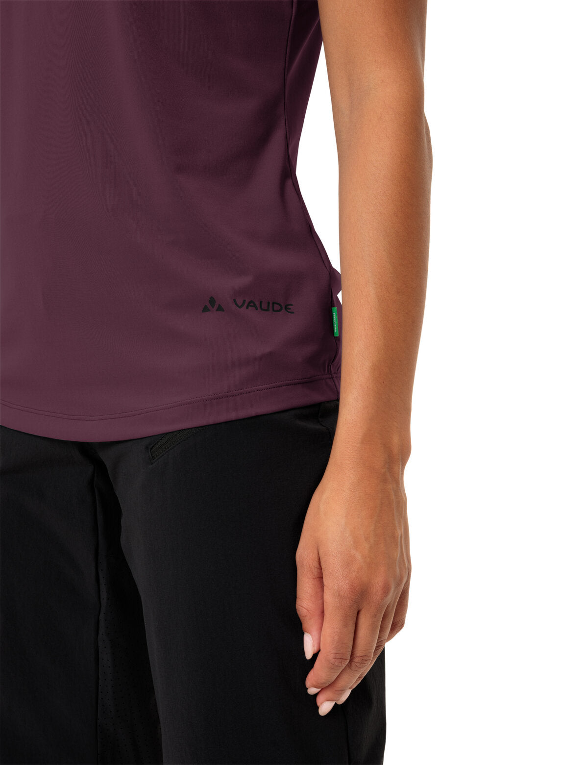 VAUDE Qimsa Logo Chemise Femme, cassis