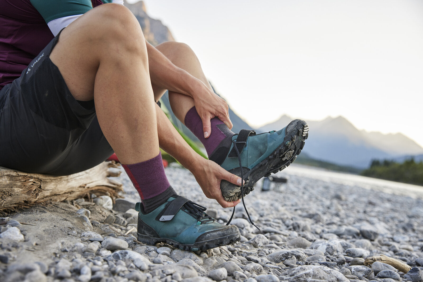 VAUDE TVL Pavei II chaussures de cyclisme femmes pétrole