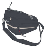 VAUDE Silkroad Plus sac porte-bagages noir