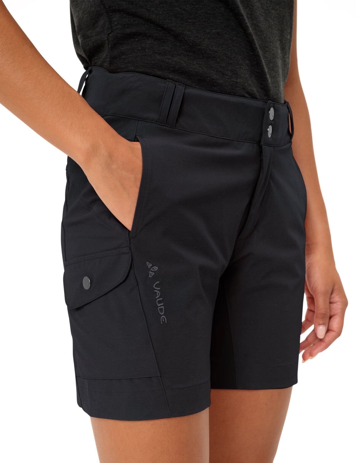 VAUDE Tremalzini Short III femme noir