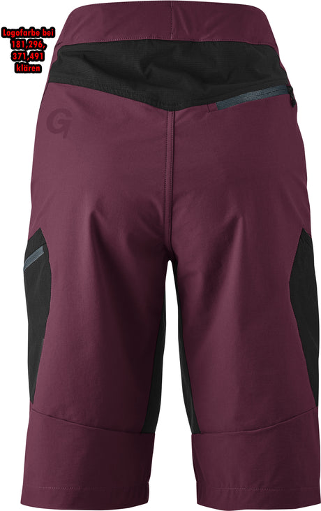 Gonso Casina Fahrradshorts Damen lila