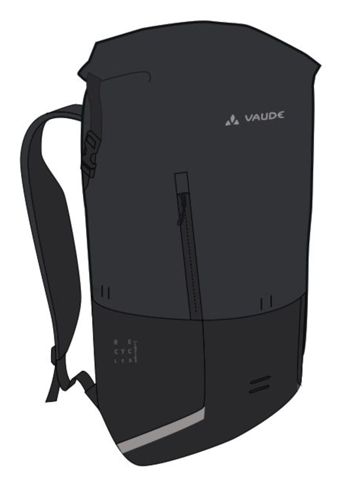 VAUDE CityGo Vélo 23 II noir