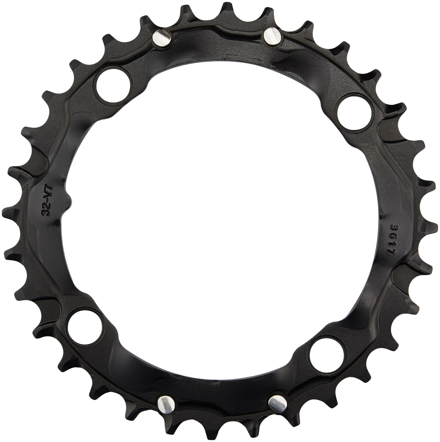 Truvativ plateau VTT 104mm aluminium noir