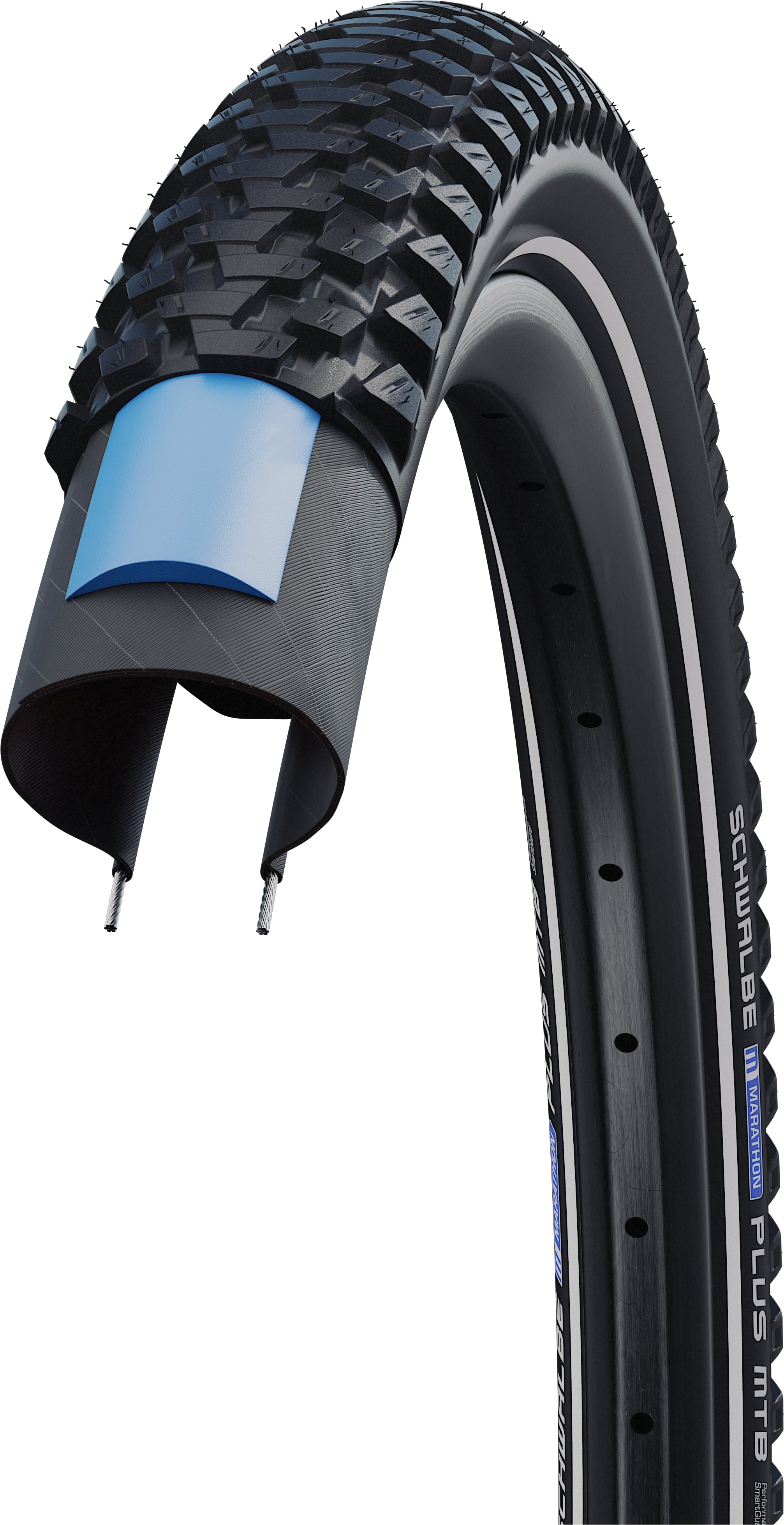 Schwalbe Marathon Plus VTT Performance SmartGuard pneu à pneu 26x2.10