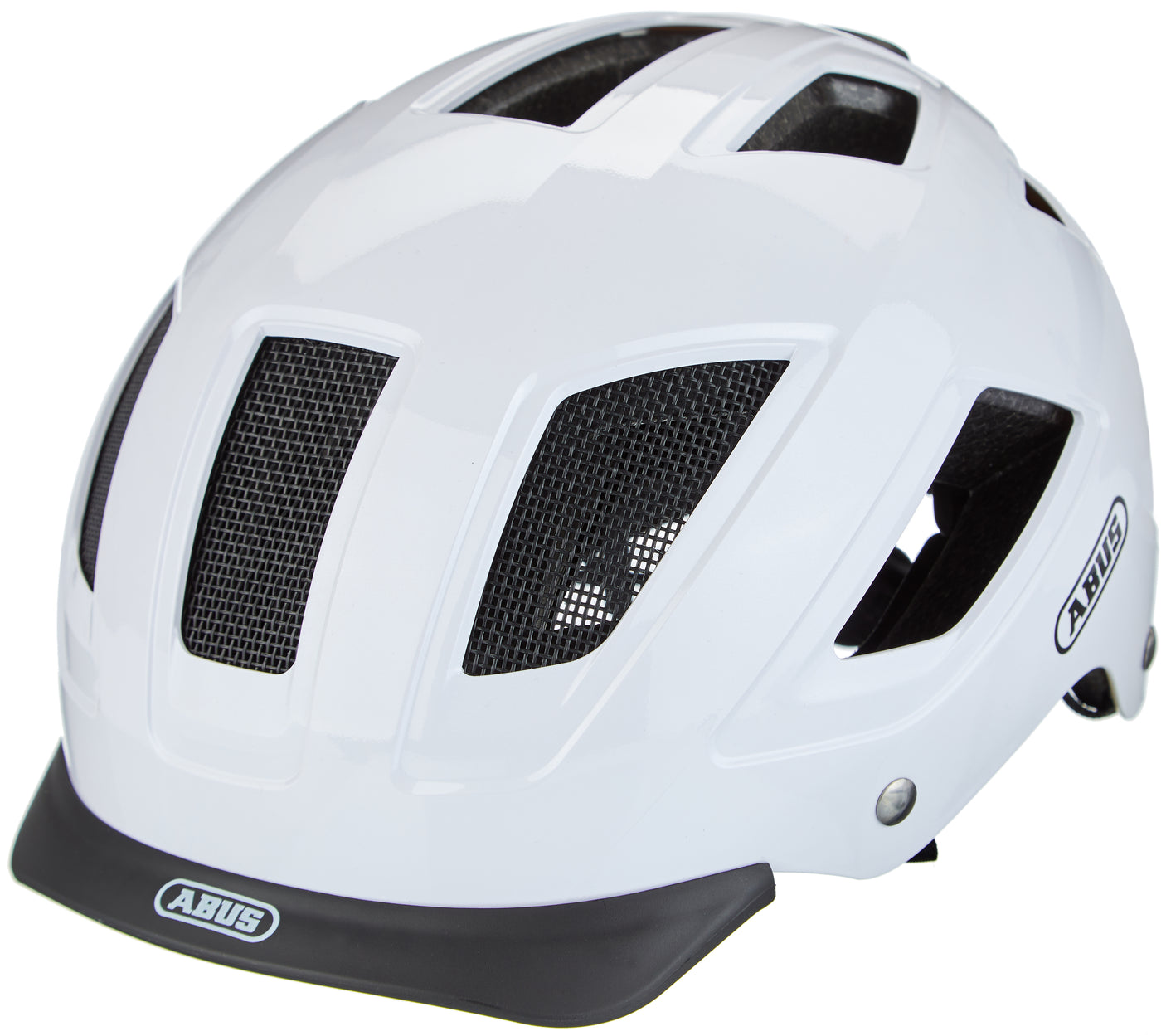 Casque ABUS Hyban 2.0 Urban blanc polaire