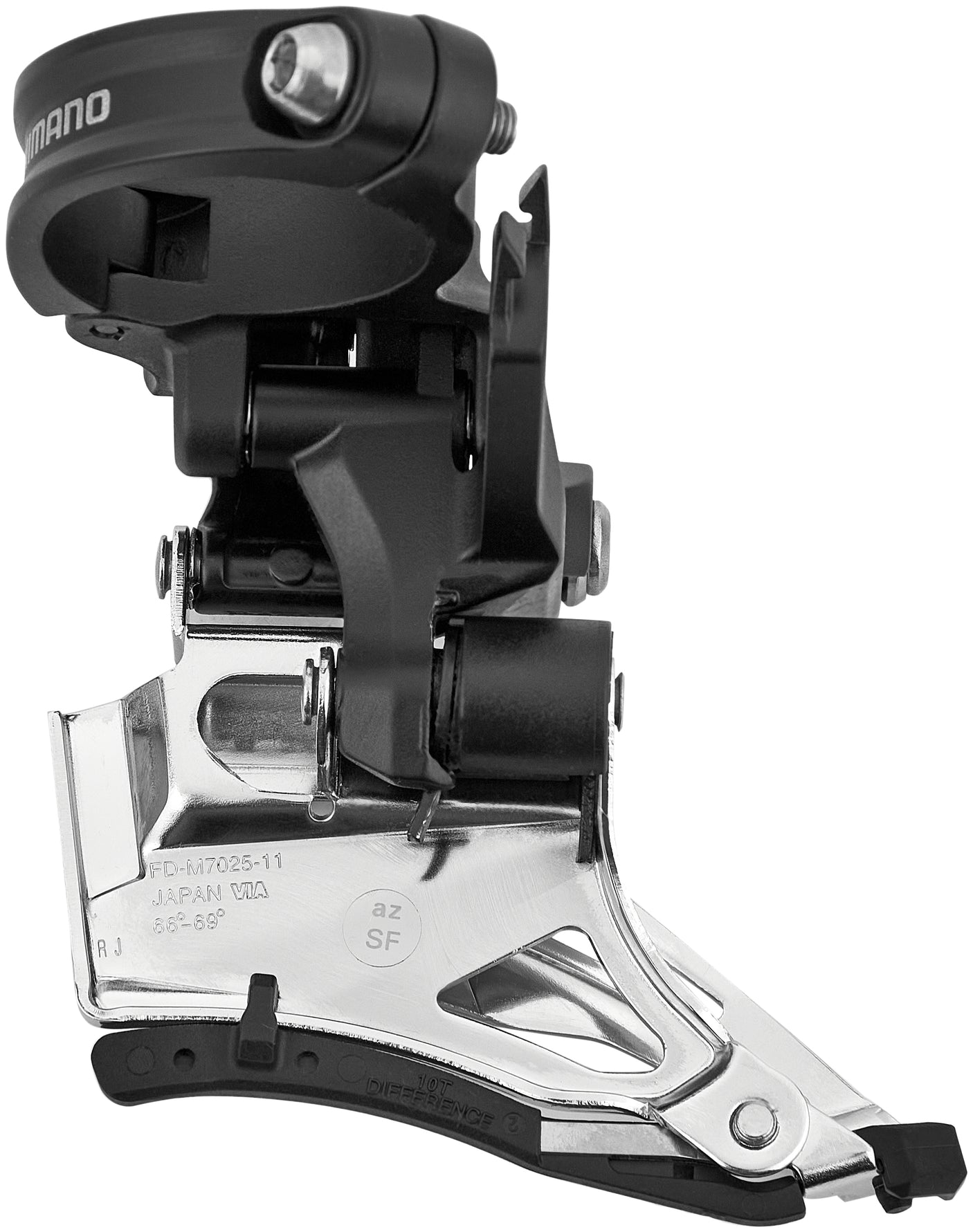 Shimano SLX FD-M7025 collier de dérailleur avant haut 2x11 Down Swing noir