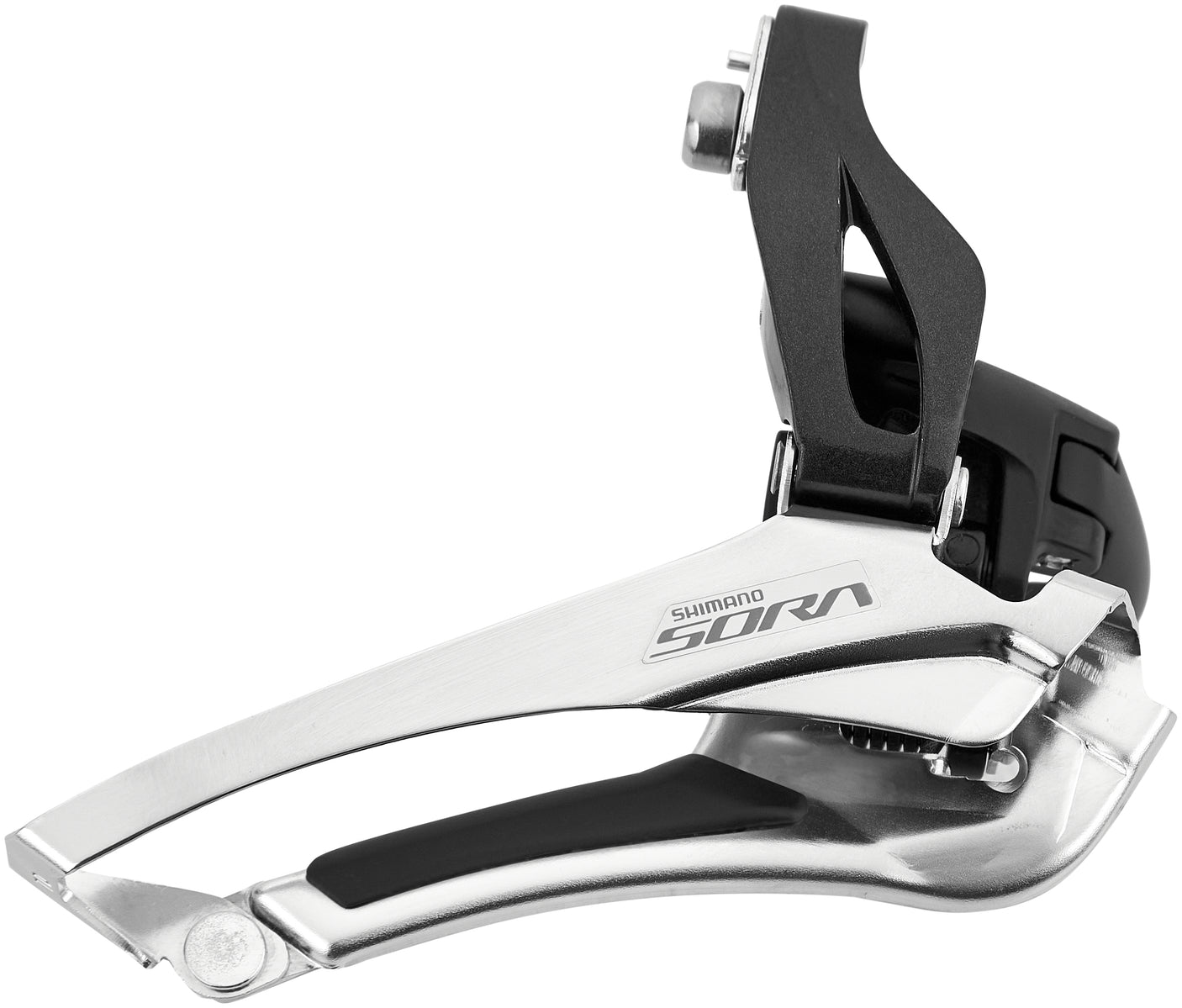 Shimano Sora FD-R3000 collier de dérailleur avant haut 2x9 Down Pull noir/gris