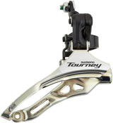 Shimano Tourney FD-TY300 collier de dérailleur avant haut 3x6-/7 vitesses traction vers le bas noir/argent