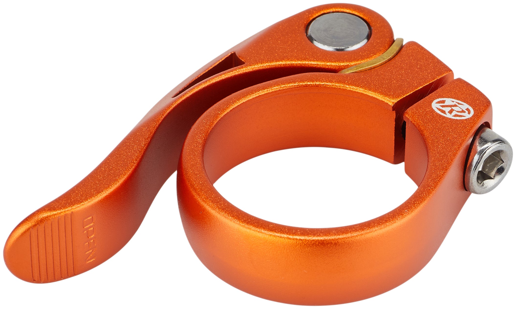 Collier de selle Reverse Long Life Ø34,9mm orange