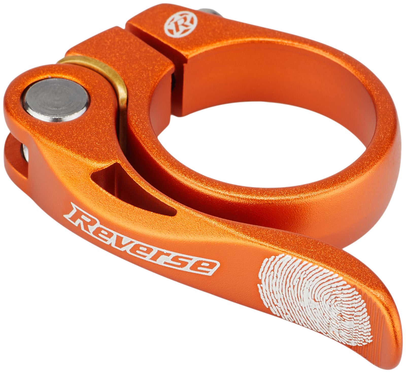 Collier de selle Reverse Long Life Ø34,9mm orange