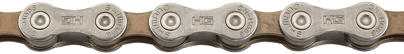 Chaîne Shimano Deore CN-HG53 9 vitesses gris