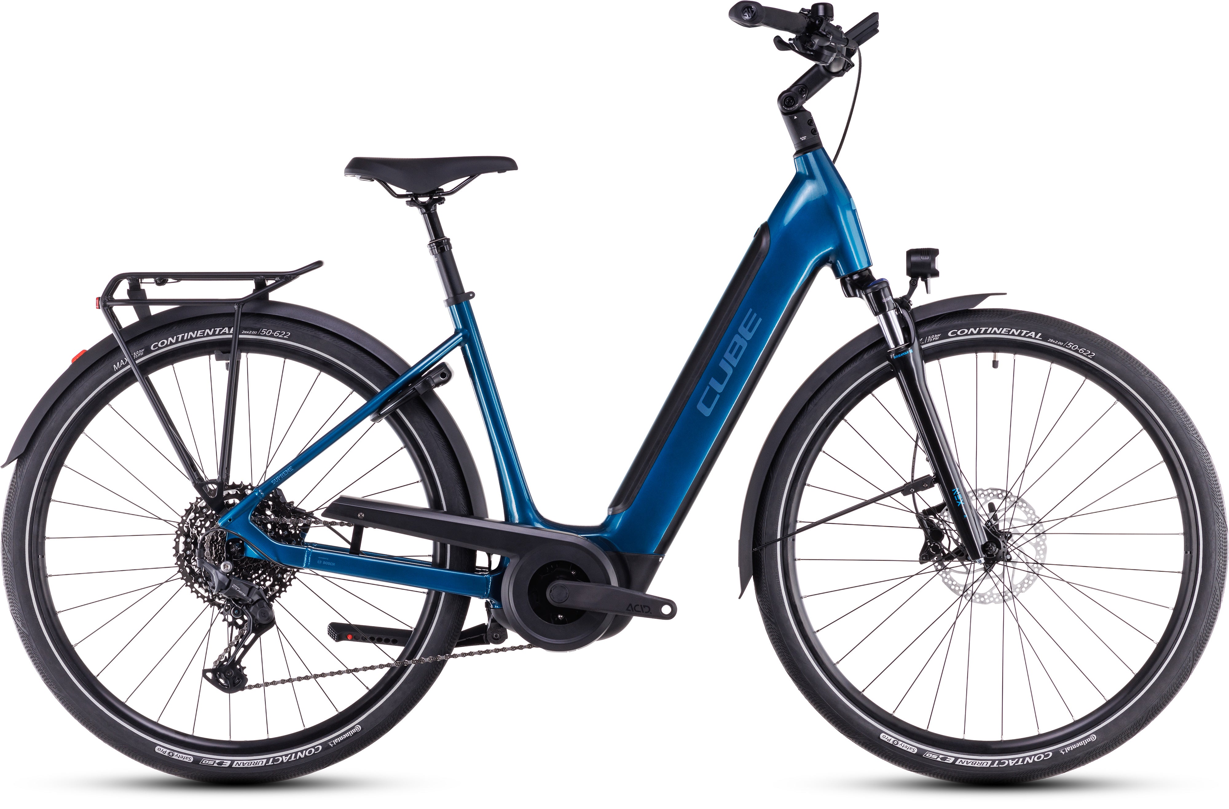 Cube Supreme Hybrid Pro 625 Easy Entry bleu électrique et bleu (2025)