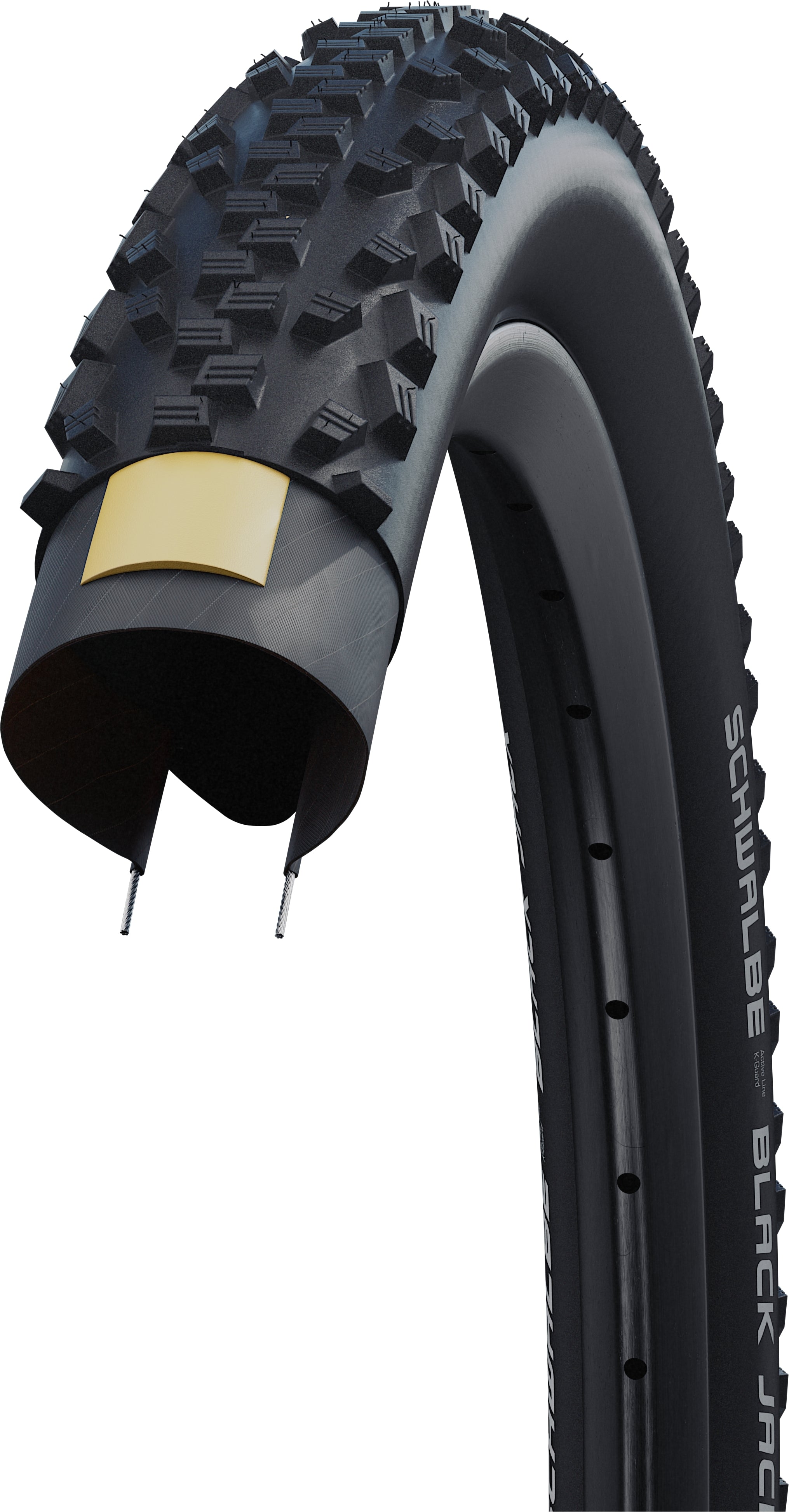 Schwalbe Black Jack pneu rigide 24x1,90