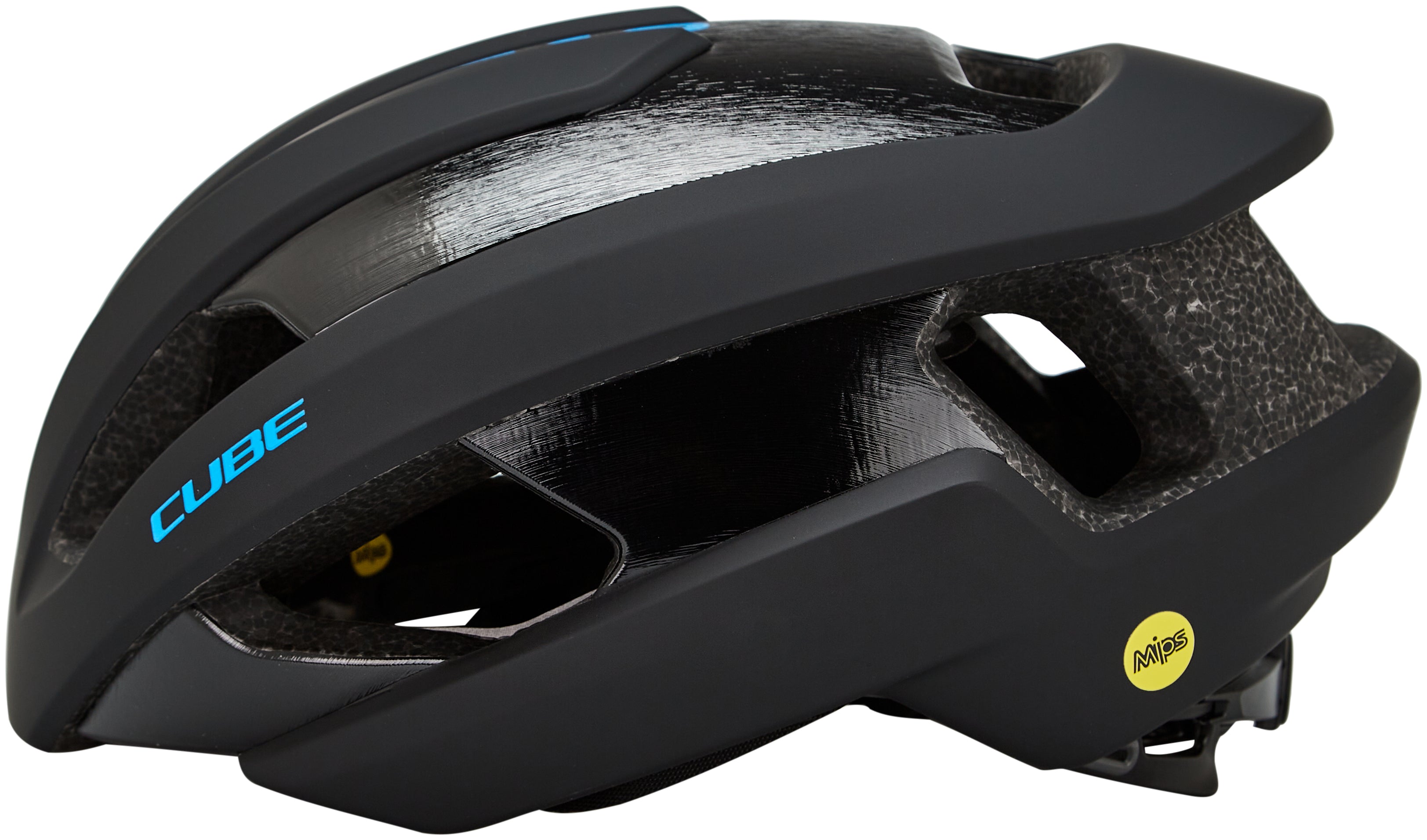 Casque de vélo de route Cube Heron SLT noir