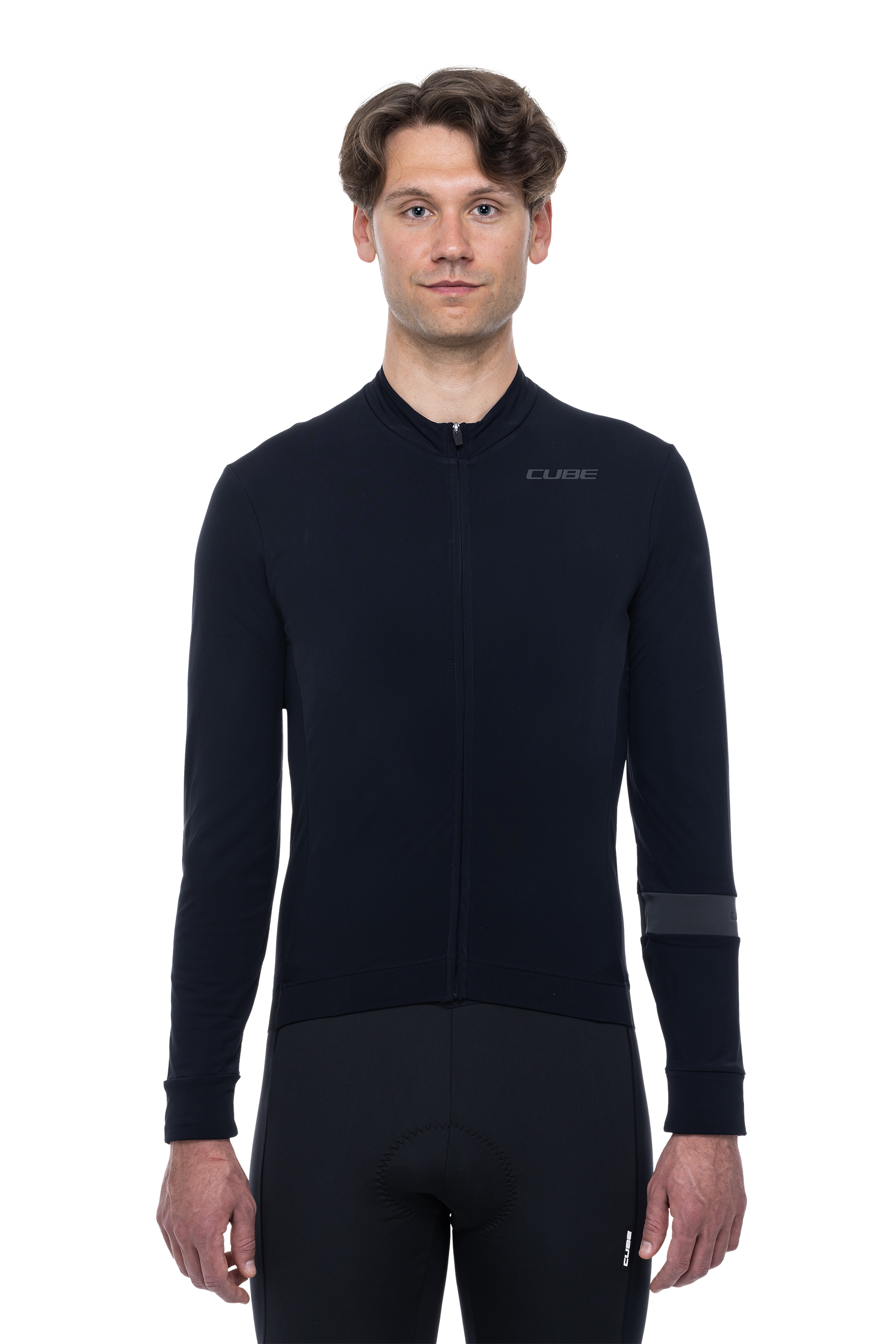 CUBE BLACKLINE maillot manches longues noir homme