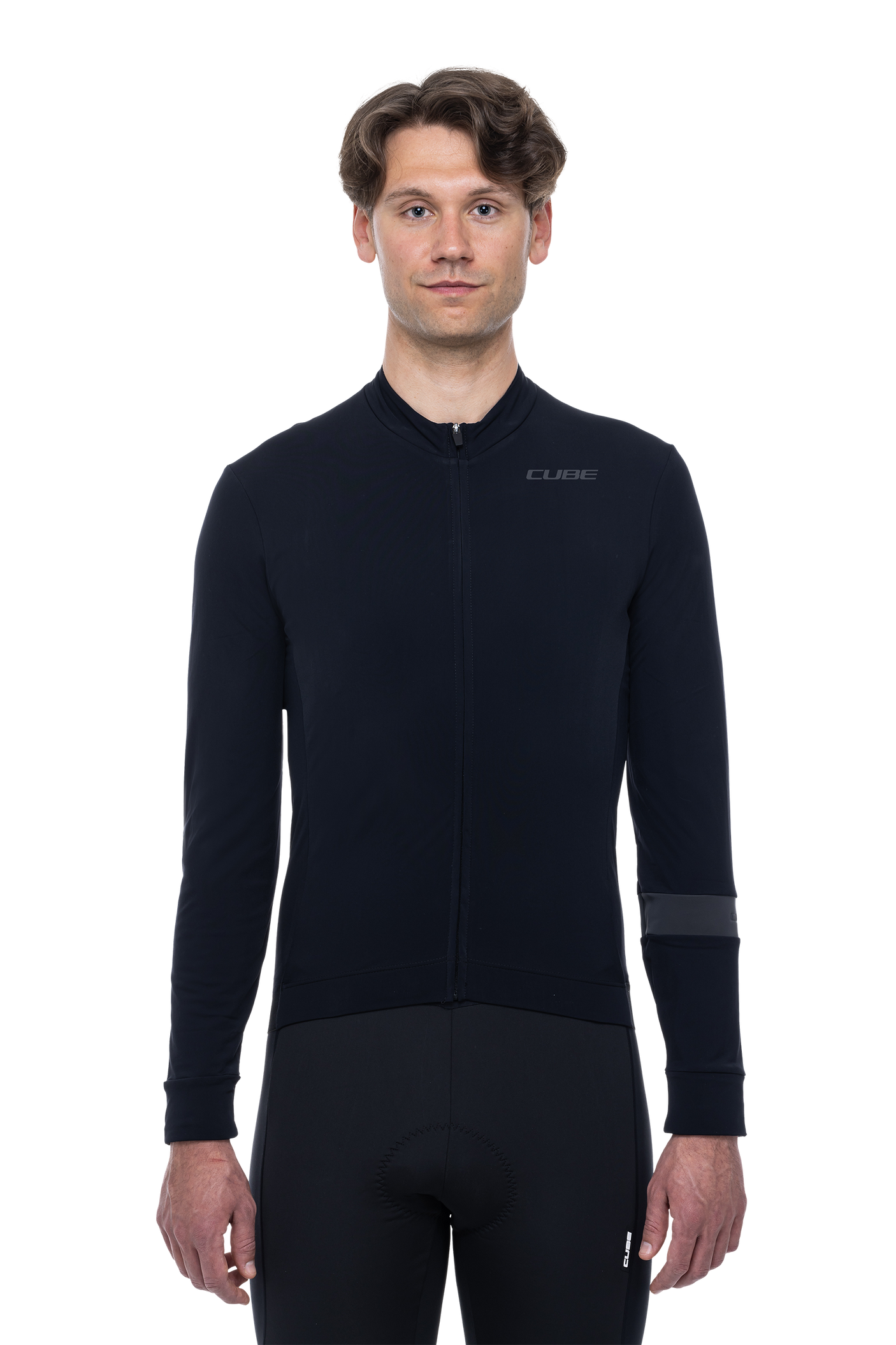 CUBE BLACKLINE maillot manches longues noir homme