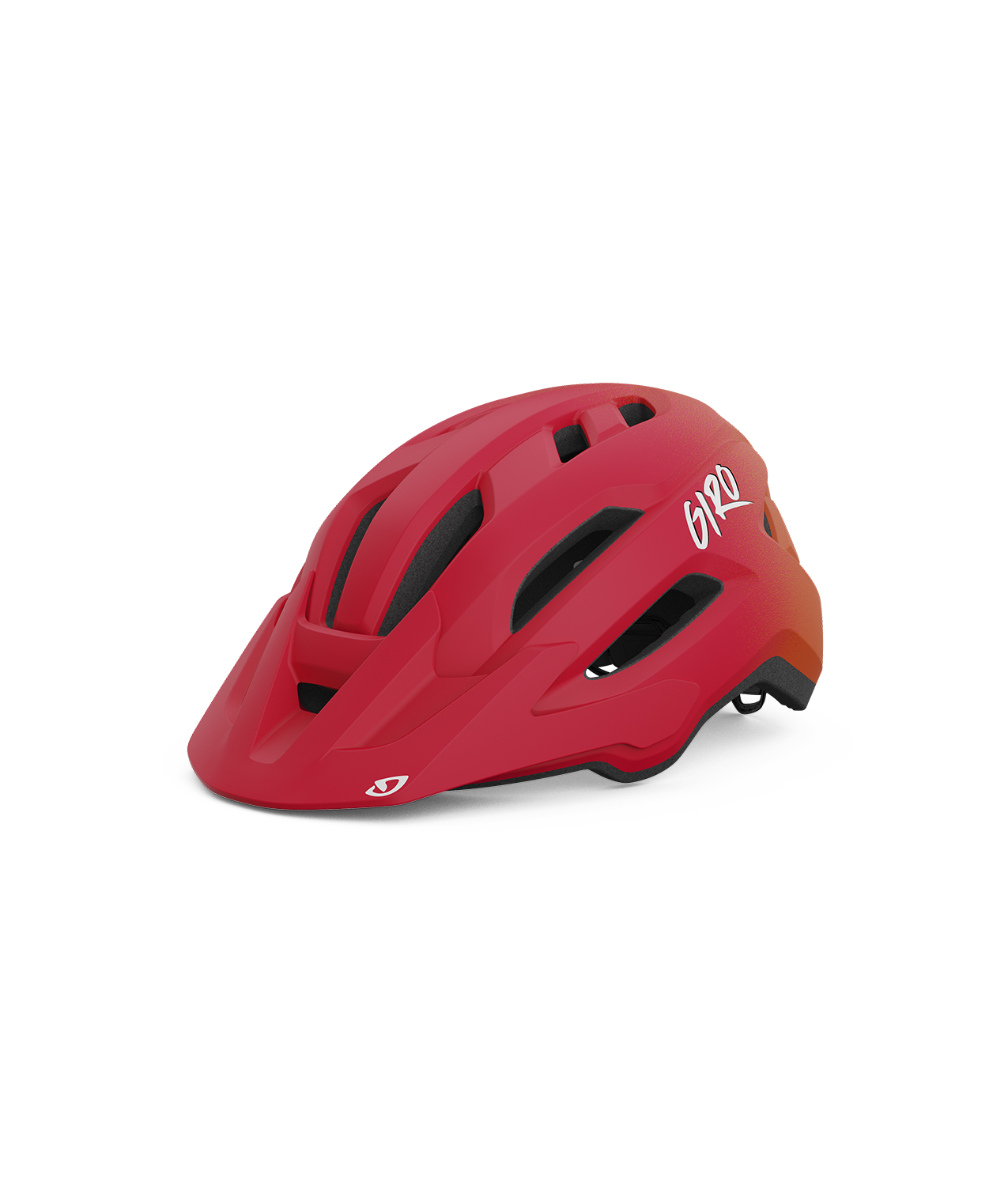 Giro Fixture II Y Helm matte red fade