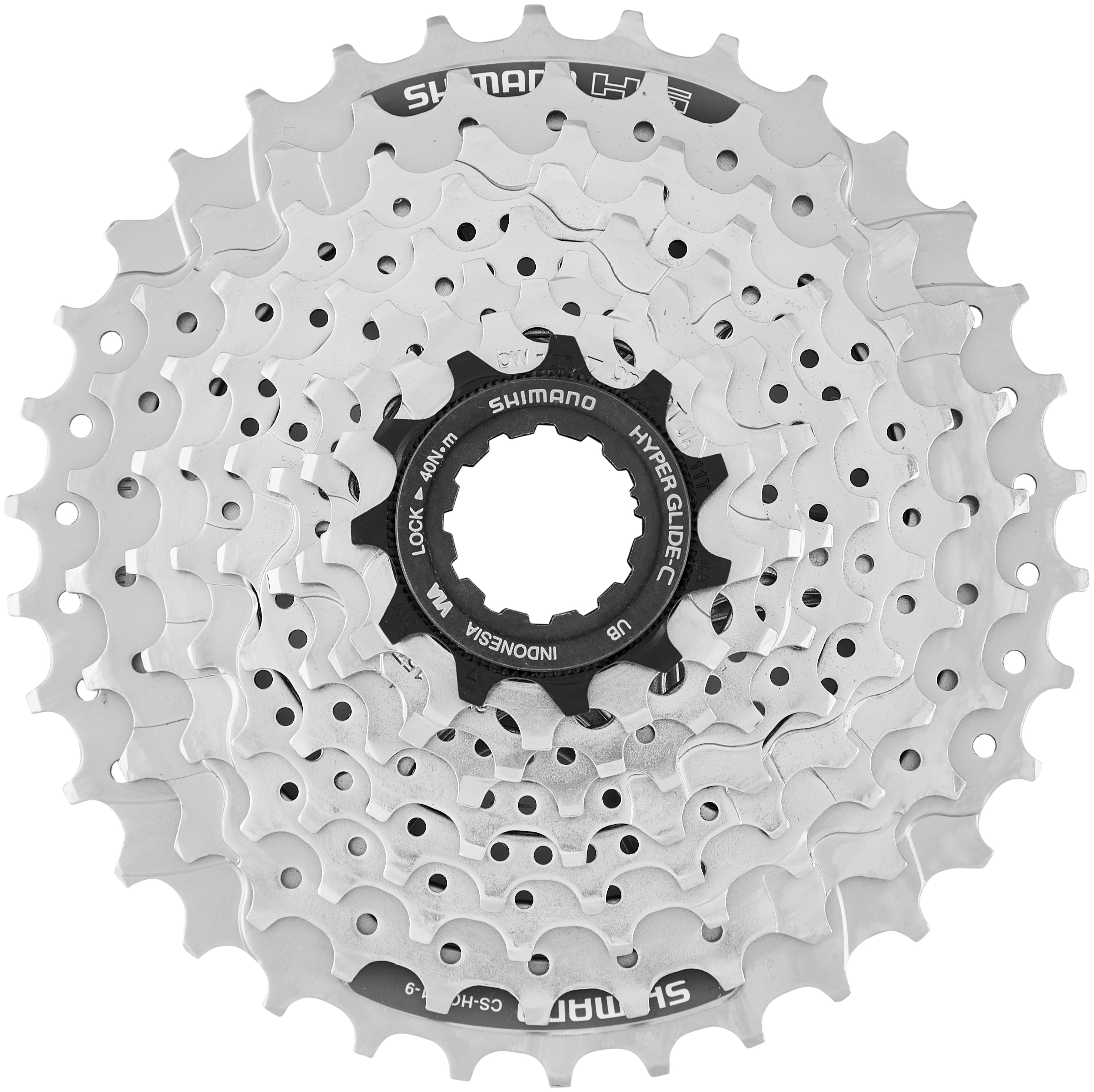 Cassette Shimano CS-HG201 9 vitesses argent