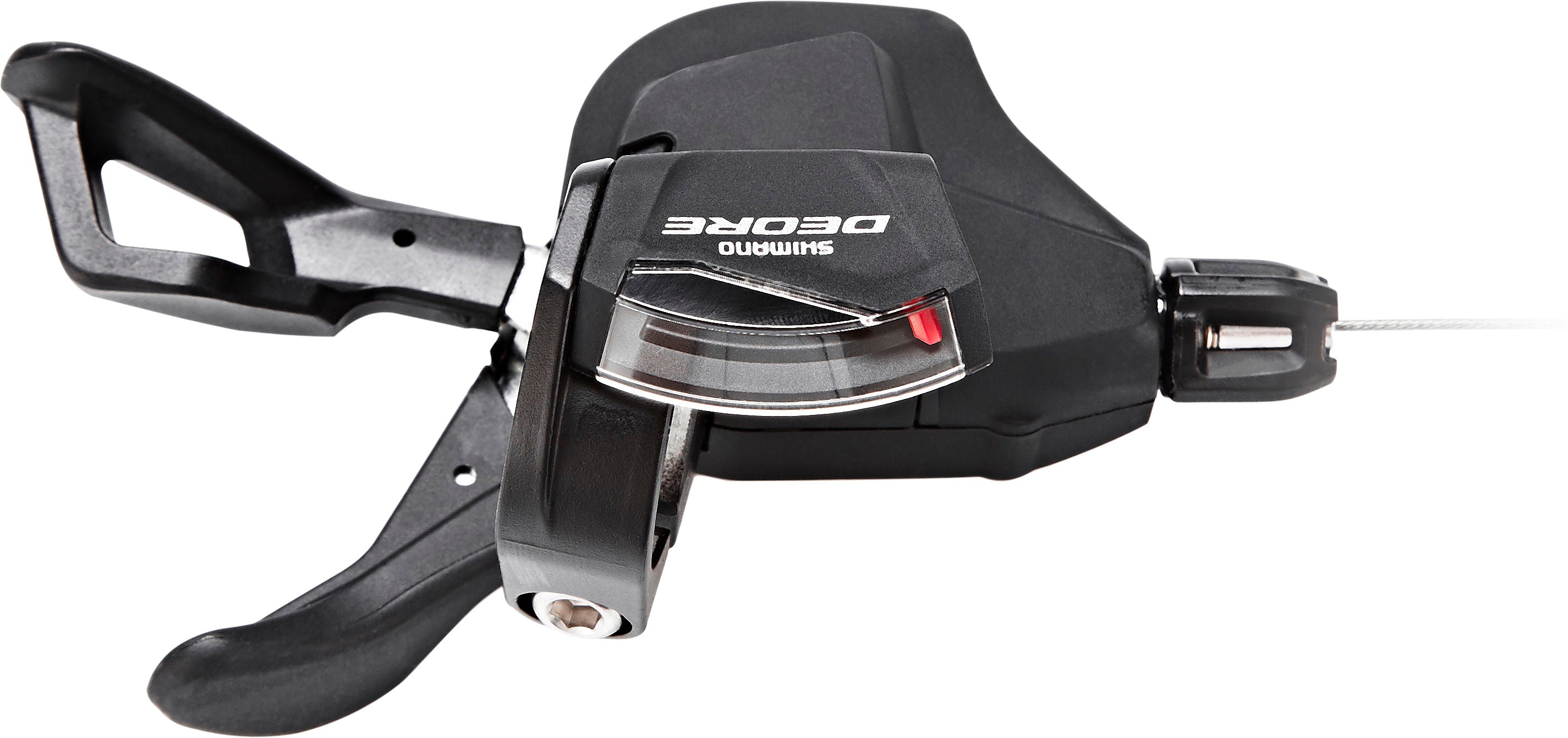 Levier de vitesses Shimano Deore MTB SL-M6000 2/3 vitesses avec indicateur de vitesse optique noir