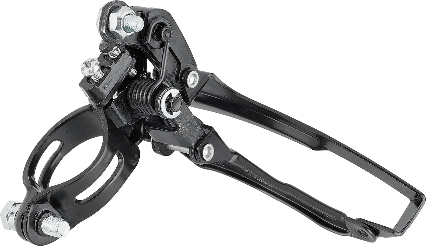 Dérailleur avant Shimano Tourney TZ FD-TZ500 3x6/7 vitesses collier de serrage bas haut noir